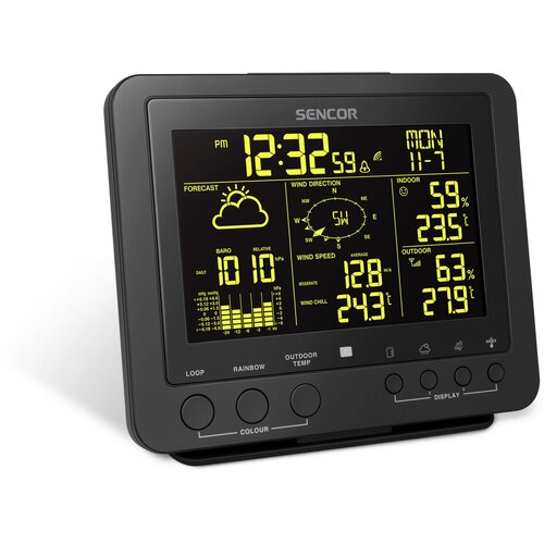 Sencor SWS 9700 Professionelle Wetterstation mitFunksensor 5-in-1
