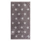 Ručník Stars šedá, 50 x 100 cm