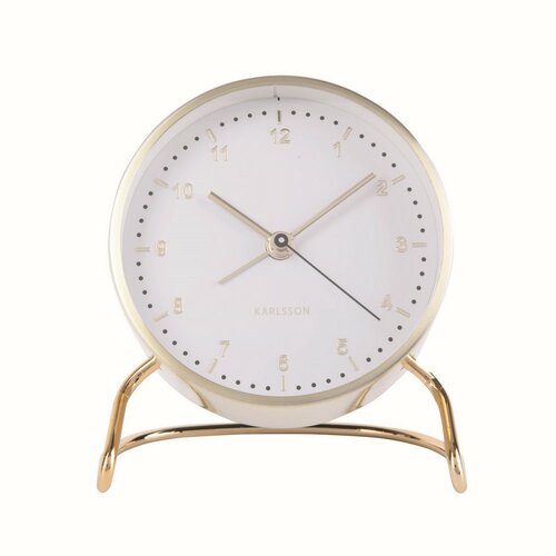 Karlsson 5764WH дизайнерський будильник, 11 см