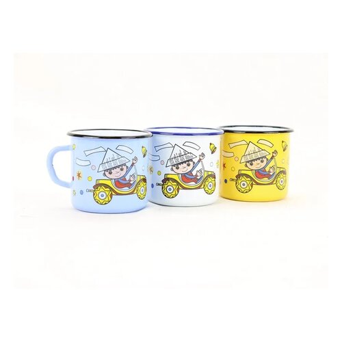 Belis Kubek emaliowany Dobranocka, 8 cm, 0,35 l