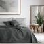 DecoKing Prekriv za postel Axel antracit, srebrna,220 x 240 cm