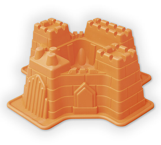 Silikónová forma hrad