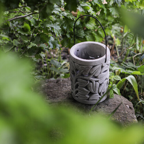 Dekorativna svetilka Folia, 19 x 25 cm, beton