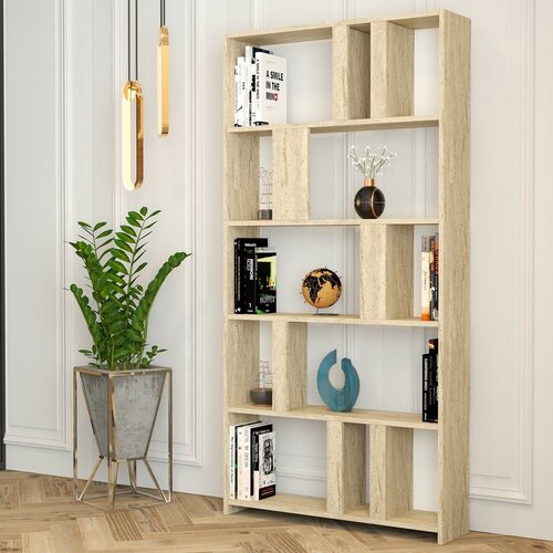 Biblioteczka Lime Travertine