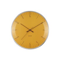 Karlsson KA5754YE Дизайнерський настінний годинник, 40 см
