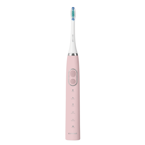 Conzept ZK4012 Schallzahnbürste mit ReiseetuiPERFECT SMILE, Rosa