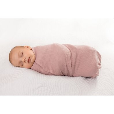 Babymatex Wrap roz , 80 x 120 cm