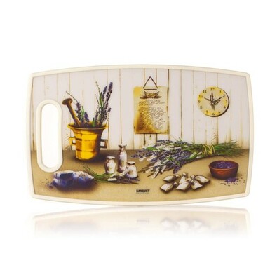 Banquet Plastična deska za rezanje Lavender, 22,5x 36,5 cm