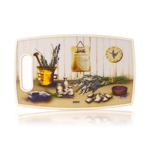 Banquet Дошка для нарізання пластикова Lavender, 22,5 х 36,5 см
