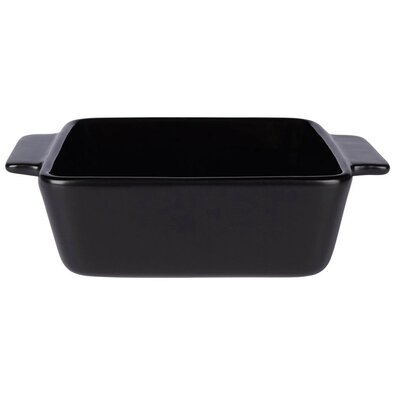 Keramična posoda za peko Črna 430 ml, 17,5 x 11,5 x 5,5 cm