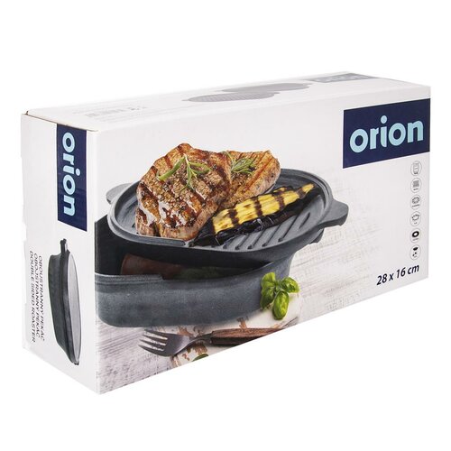Orion öntöttvas sütőedény, 28 x 16 x 7,5 cm