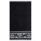 Ręcznik kąpielowy Fiora czarny, 70 x 140 cm