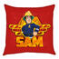 Perniță roșie Pompierul Sam, 40 x 40 cm