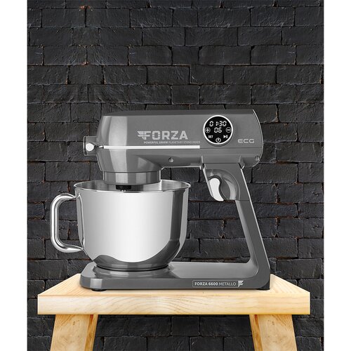 ECG Forza 6600 robot kuchenny Metallo Scuro