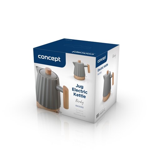 Concept RK0092 ceainic electric, gri