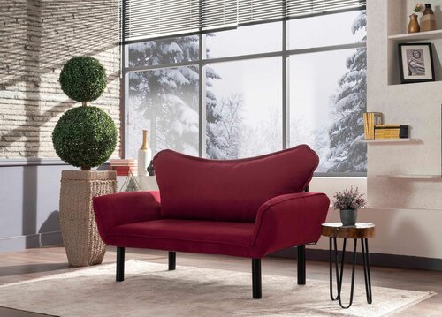 Canapea pat Chatto Maroon