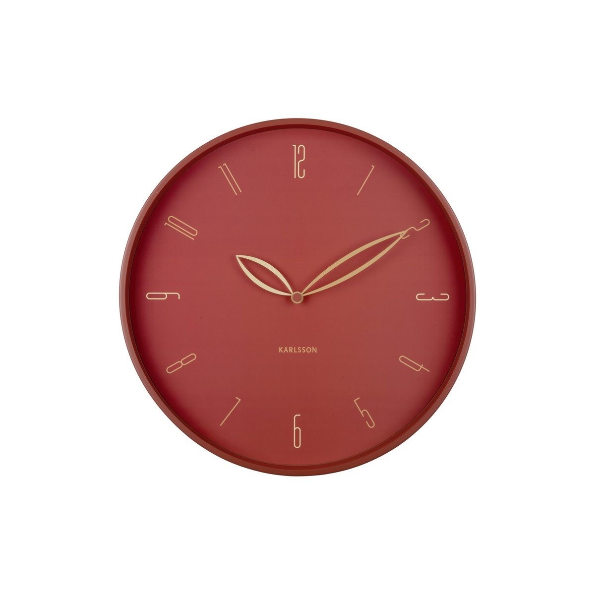 Karlsson 6012RD design falióra piros, átmérő 40 cm akciós termékkép 1