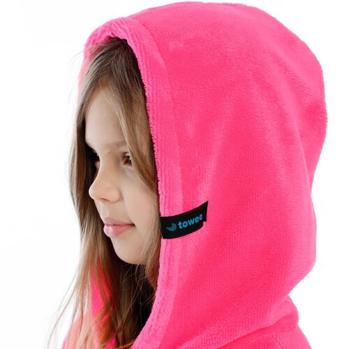 Poncho Towee Surf MONO Bubblegum roz, 60 x 90 cm