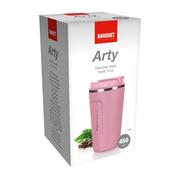 Cană termos de voiaj Banquet ARTY 450 ml,roz