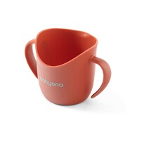 Baby Ono Ergonomický hrnček Flow 120 ml, červená