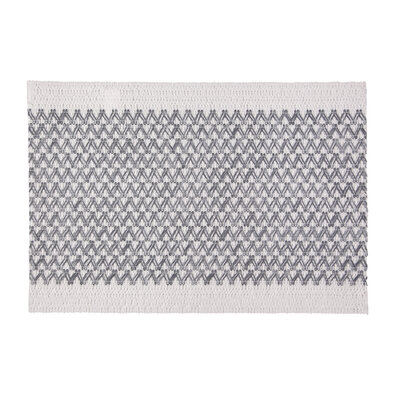 Nappron Elly alb - gri închis, 30 x 45 cm