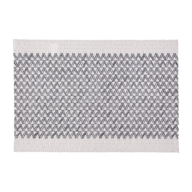 Prt Elly bela - temno siva, 30 x 45 cm
