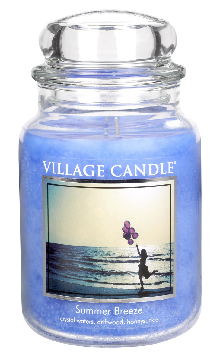 Obrázok Village Candle Vonná svíčka ve skle, Letní vánek - Summer Breeze, 645 g, 645 g