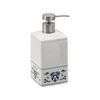 GEDY CX8189 Cixi dozirnik za milo za namestitev,porcelan, bela/modra