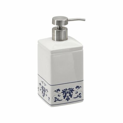 GEDY CX8189 Cixi szappanadagoló állványra,porcelán, fehér/kék