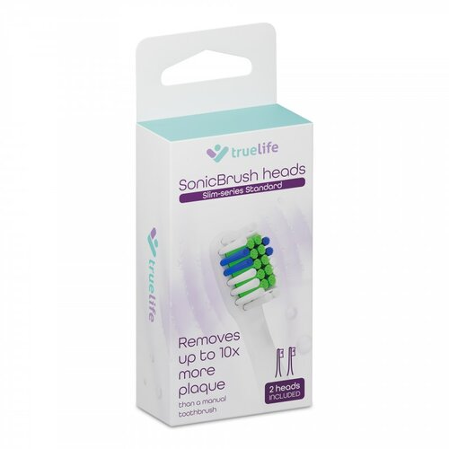 TrueLife Nadomestni glavice SonicBrushSlim-series, 2 kos