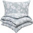 Lenjerie pat 4Home Gentle Green bumbac creponat, 140 x 220 cm, 70 x 90 cm