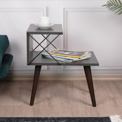 Stolik nocny Cross Anthracite