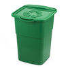 Szelektív hulladékgyűjtő Eco Master 50 l, zöld