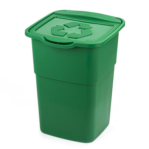 Kosz na odpady segregowane Eco Master 50 l, zielony