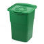 Kôš na triedený odpad Eco Master 50 l, zelená