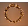 Vianočná svietiaca LED dekorácia Shining Ring, pr. 38 cm, 300 LED
