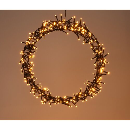 Vánoční svítící LED dekorace Shining Ring, pr. 38 cm, 300 LED