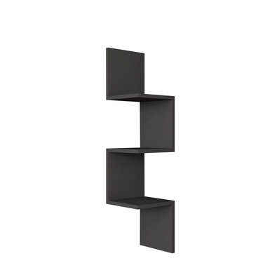 Wandregal Zikzak Anthracite