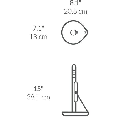 Simplehuman Papírtörlő-tartó +tisztítószer-adagoló, rozsdamentes acél