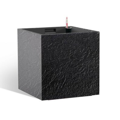 Flower Lover Samozavlažovací květináč Cubico Stoneantracit, 33 cm