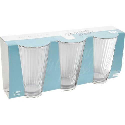 Set de pahare EH Stripes 3 buc, 300 ml