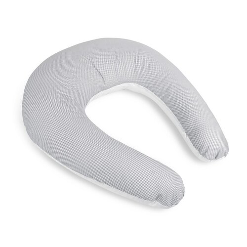 Bellatex szoptatós párnahuzat kocka szürke, 180 cm