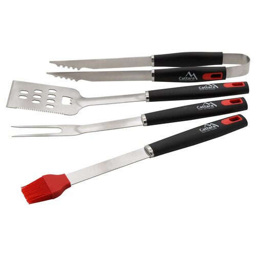 Cattara Inferno Grillwerkzeug Set, 4 Teile