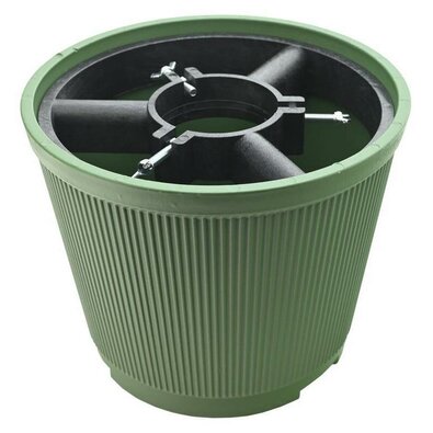 Suport pentru brad de Crăciun 10 l, verde