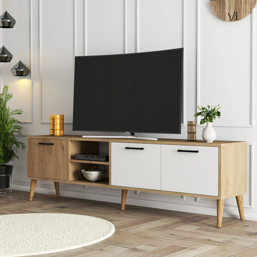 TV asztal Exxen White