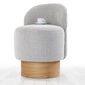 Taburet  Barren Puf Grey