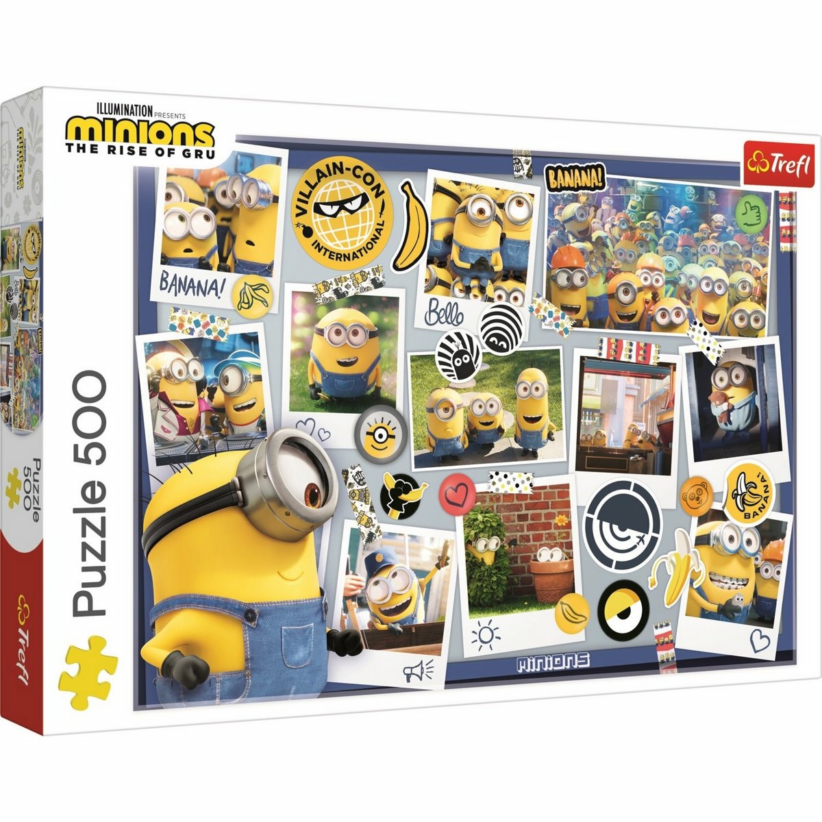 Trefl Puzzle Mimons Crazy Photo Collection , 500darabos kirakós játék termék 2. képe
