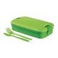 Curver 00768-C52 Pudełko śniadaniowe LUNCH&Go, zielony