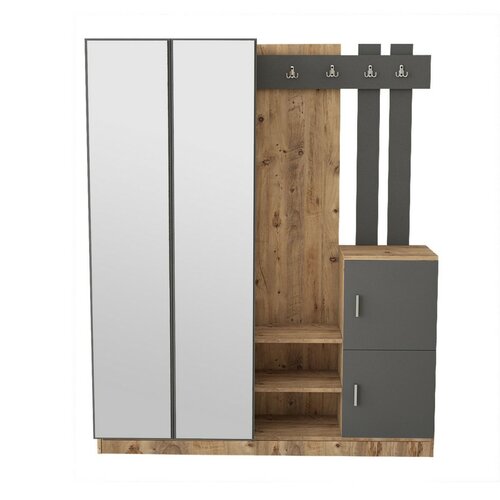 Dany Atlantic Pine and Anthracite előszoba szett