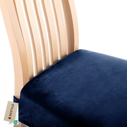 Restilo Napinac za sedež na stol Sento indigo, 40x 40 + 5 cm